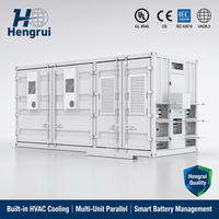Conteneur de stockage d'énergie 20 pieds 3,44 MWh BESS haute capacité LFP pour utilisation à l'échelle des services publics, avec systèmes de réduction de crête de consommation, de décalage de charge, EMS et BMS