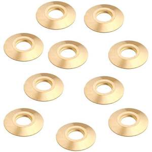 Bague d'ancrage de couverture de piscine Swimcare en laiton, diamètre extérieur 1,50 po, finition polie, qualité construction, pour pont de piscine - Product Image 2