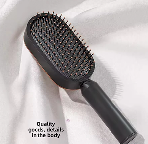 หวีลมสำหรับผู้หญิง พร้อมถุงลมและด้ามจับยาว ทำจากพลาสติก ใช้ในบ้าน สำหรับนวดศีรษะและจัดแต่งทรงผม - Product Image 3