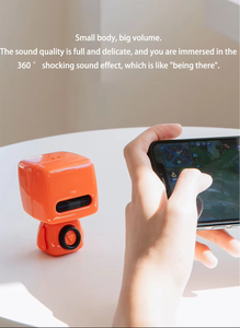 Yaoji Rảnh Tay Cuộc Gọi Robot Không Dây Màu Xanh Răng Loa Với Microphone Mini Âm Nhạc Hifi Loa Di Động Surround Loa - Product Image 2