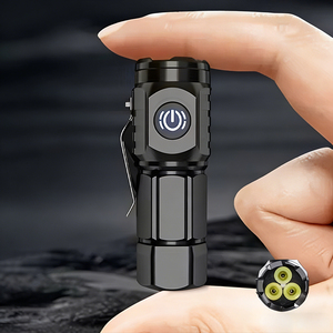 Фонарик, перезаряжаемый фонарик, светодиодный фонарик, мини-фонарик, перезаряжаемый светодиодный фонарик, мощный фонарик - Product Image 1