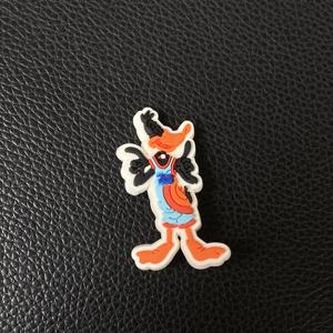 Décorations de chaussures souples en PVC de dessin animé bon marché, breloques de sabot en caoutchouc pour animaux, accessoires pour pantoufles, bricolage, <span class=keywords><strong>duffy</strong></span>, canard - Product Image 3