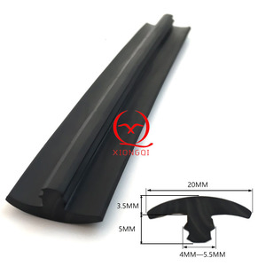 Guarnizione in <span class=keywords><strong>Gomma</strong></span> EPDM a Forma di T Personalizzata per Prefabbricati, Striscia Sigillante Impermeabile per Pannelli Solari Fotovoltaici - Product Image 5