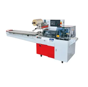 Full-automatic reciprocating packaging machinery for instant noodles, daily necessities, trays and other regular objects.