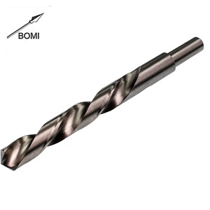 Number One Manufacturer Silver Finish 4341 1/2 inch Reduced Shank 8-Piece High-Speed Steel Metal Twist <b>Drill</b> <b>Bit</b> - Product Image 4
