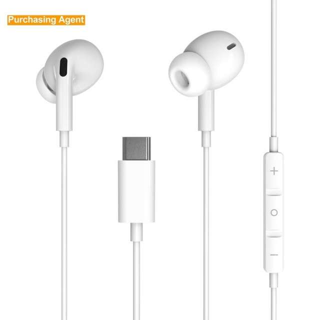 Digital Wired Earphone Usb C Type Headphone Handsfree Gaming Earphone Type C With Mic Ha