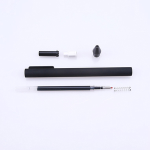 Ehunt EST ปากกาลูกลื่นเคลือบยางหลากสีพร้อมโลโก้พับเก็บได้ - Product Image 3