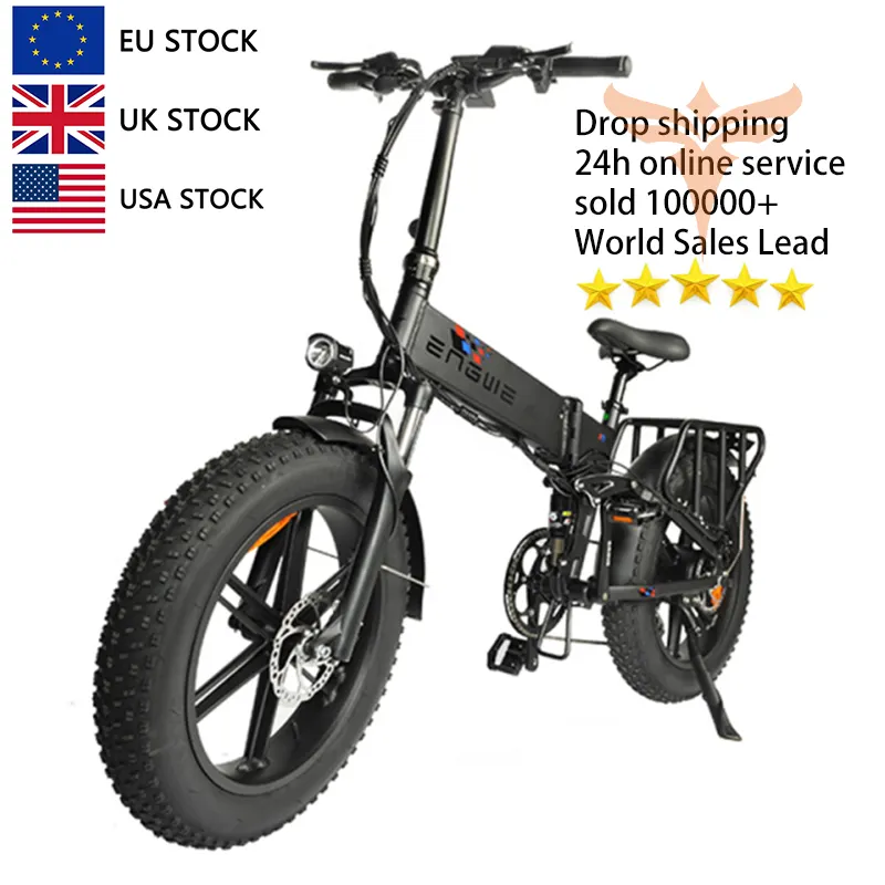 MOTOR PRO 750W 16Ah ENGWE dobrável pera bicicleta elétrica plegable ebike/bicicleta elétrica dobrável sepeda lista lipat