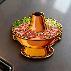 Aimant de réfrigérateur personnalisé en alliage de zinc, fabrication OEM, aimant de réfrigérateur en métal 2D 3D personnalisé, logo en émail pour décorer le réfrigérateur - Product Image 1