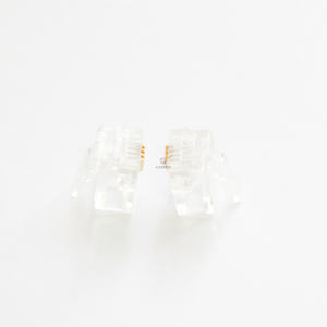 Connecteur RJ45 8P8C 6P6C 6P4C 10P10C 24AWG Câble étanche intérieur Montage sur panneau Connecteur USB RJ45 plaqué or 3 broches - Product Image 2