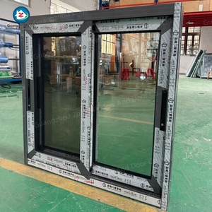 Fenêtre <span class=keywords><strong>coulissante</strong></span> moderne en alliage d'aluminium, double vitrage, pour projets résidentiels et commerciaux - Product Image 2