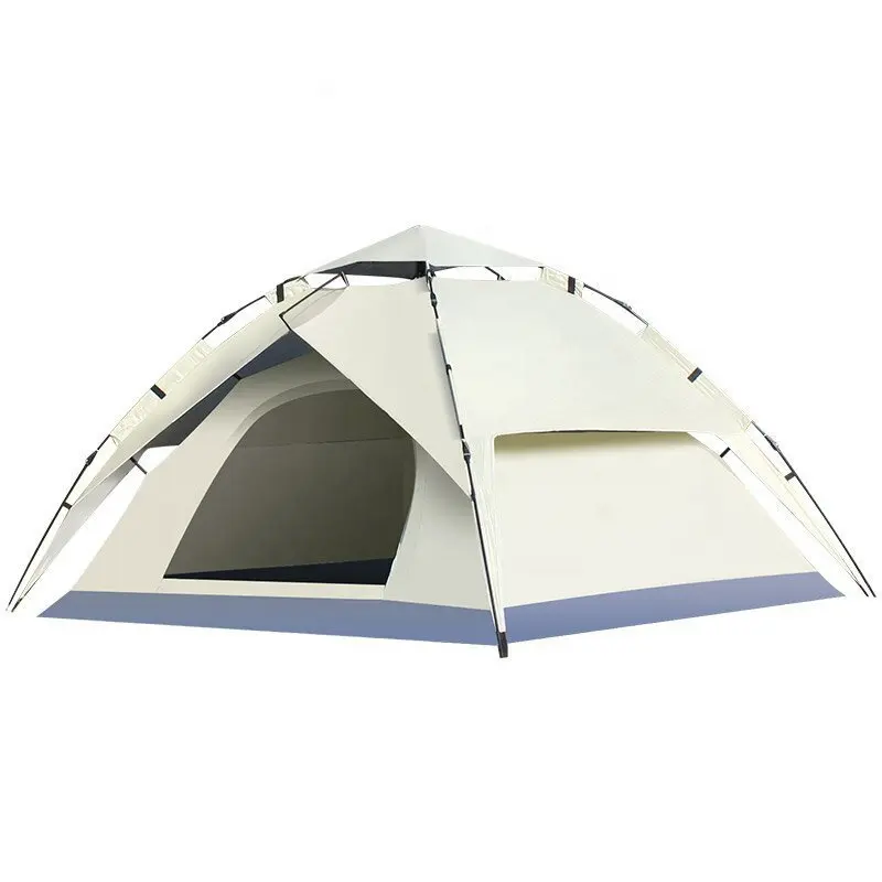 Tự động pop-up siêu nhẹ mái vòm lều cho 3-4 trại không thấm nước & Windproof một phòng ngủ cấu trúc làm bằng polyester bền