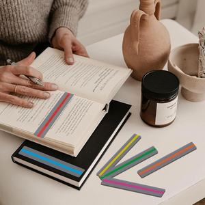 Tiras de Lectura Guiada, Tiras de Resaltado de Colores para Dislexia, Herramientas Esenciales de Lectura con Marcadores de Libros - Product Image 5