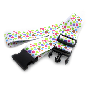 Có Thể Điều Chỉnh Polyester Thăng Hoa Dây Đeo Hành Lý Biểu Tượng Tùy Chỉnh Polyester <span class=keywords><strong>Webbing</strong></span> An Toàn Du Lịch Phụ Kiện Với Thăng Hoa Vành Đai - Product Image 5