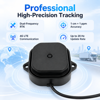 Perangkat Pelacak GPS Kendaraan VT20 Daya Rendah 9-24V 4G LTE Cat1 RTK Penerima GNSS Tingkat Sentimeter