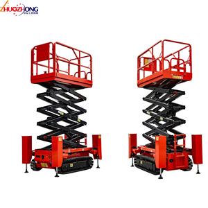 6-12m منصة متحركة مجنزرة رافعة هيدروليكية رافعة بشرية للبيع - Product Image 2