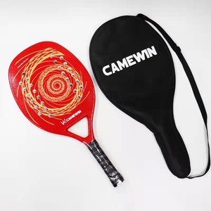 Raqueta de Pádel de tenis de playa de carbono completo, raqueta de cara de EVA suave con bolsa, equipo Unisex, pádel - Product Image 4