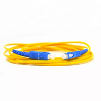 Câble de brassage et jumper optique simple mode SC/APC-SC/UPC 0,9 mm 2,0 mm 3,0 mm pour l'installation de réseau FTTX