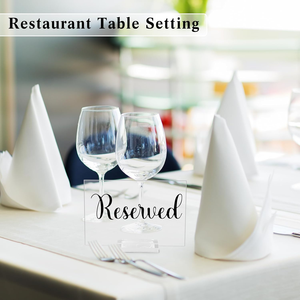 Transparente Acryl-Tischkarten mit Ständer für Hochzeiten, Restaurants, Geburtstagsfeiern und Sitzplatz-Dekoration - Product Image 5