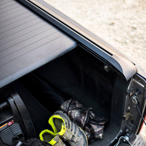 Couverture de benne rétractable en aluminium à lattes, type tonneau, pour Ford F150 - Product Image 4