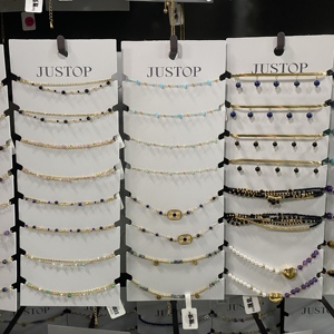 กำไลข้อมือสั่งทำขายส่ง สแตนเลส 316L ชุบทอง 18K PVD ไม่ลอก ไม่ดำ กำไลข้อมือผู้หญิง - Product Image 1