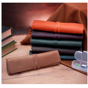 Portapillole in Pelle PU, Organizzatore per Medicinali, Astuccio da Viaggio, Custodia Incisa con Vassoio in Plastica, Regalo per <span class=keywords><strong>Padre</strong></span> - Product Image 2