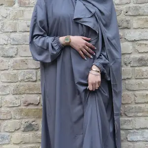 LR499M2プラスサイズプレーン中東ドバイトルコターバンローブドレスカジュアルフーディーアバヤトラディショナルイスラム教徒のドレス