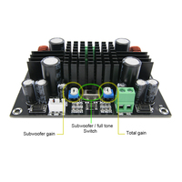 XH-M571 Amplificateur audio numérique haute puissance pour caisson de basses, amplificateur mono 150W pour trolley