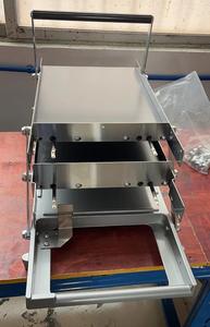 Grille-pain professionnel Shineho en acier inoxydable de haute qualité pour pains à burger/pains/toast, 3 niveaux, avec menus à mémoire intégrée, idéal pour les restaurants (type McDonald's) - Product Image 3