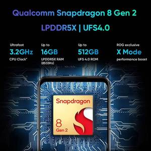 Smartphone da Gaming <span class=keywords><strong>ASUS</strong></span> ROG Phone 7 5G Ricondizionato, Sbloccato, Display OLED 144Hz, Serie Snapdragon 800, Batteria 4000-4999mAh - Product Image 4