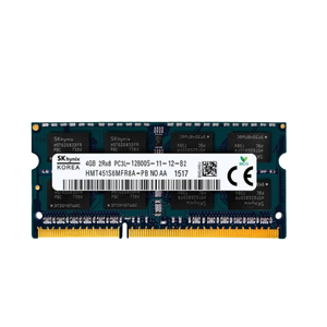 DDR3 4GB 1600MHz Laptop <b>RAM</b> PC3L-12800 1.35V SODIMM NON-ECC Stock Product - Product Image 1