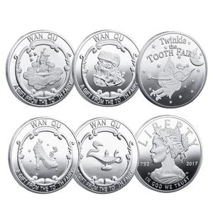 Crea tus propias monedas personalizadas: Monedas de metal en blanco para imprimir, monedas de plata. - Product Image 1