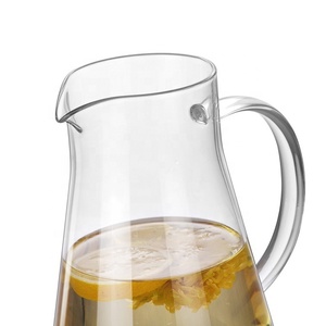 <span class=keywords><strong>Caraffa</strong></span> in <span class=keywords><strong>vetro</strong></span> per <span class=keywords><strong>acqua</strong></span> in <span class=keywords><strong>vetro</strong></span> borosilicato resistente al calore da 2000ml con coperchio in acciaio inossidabile - Product Image 3