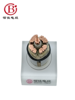 Cable de Alimentación Industrial Personalizado de Bajo Voltaje WDZAN-YJY-4*70+1*35 con Núcleo de Cobre XLPE, Bajo Humo, Libre de Halógenos, Retardante de Llama