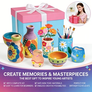 Kit Completo <span class=keywords><strong>de</strong></span> Cerámica AiJH, Suministros <span class=keywords><strong>de</strong></span> Arte y Manualidades para Niñas y Niños, Torno <span class=keywords><strong>de</strong></span> Cerámica, Juguetes Creativos <span class=keywords><strong>de</strong></span> Pasta para Modelar - Product Image 6