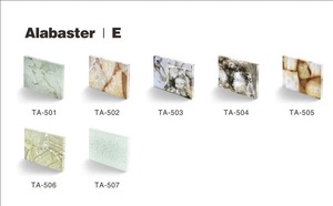 แผ่นฝ้าเพดานลายหินอ่อนออนิกซ์เทียมแบบโปร่งแสงสำหรับตกแต่งฝ้าเพดาน - Product Image 6