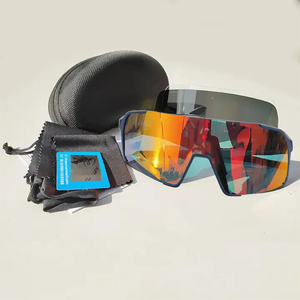 Gafas De Sol para correr con logotipo De marca personalizado Original De alta calidad, Gafas De Sol deportivas polarizadas Unisex De cristal deportivas, Lunettes De Solei - Product Image 1