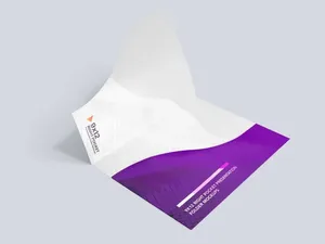 Tùy chỉnh in a5 a4 công ty văn phòng kinh doanh cuốn sách tài liệu báo cáo túi tri-thư mục giấy tập tin danh mục đầu tư trình bày thư mục - Product Image 5