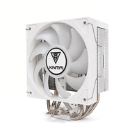 Refroidisseur de processeur XINMAI 4 Heat Copper Pipe pour Intel 1851/1700/1200/115x AMD AM5/AM4, ventilateur de refroidissement silencieux 120 mm avec éclairage RGB