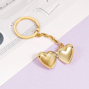 Llavero de Corazón de Alta Calidad y Bajo Precio al por Mayor en Línea, con Espacio para Foto, para Parejas, Novios, Mejores Amigos, Regalo, Colgante - Product Image 4
