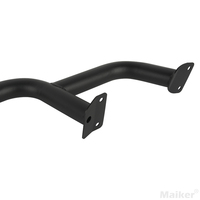 Tube en U tout-terrain 4x4 adapté pour Jeep Wrangler JL 10e anniversaire pare-chocs avant barre en U en acier pour accessoires Jeep