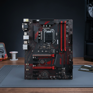 /Z270 GAMING PLUS ATX เมนบอร์ดสำหรับเล่นเกมเดสก์ท็อป DDR4 64GB SATA โอเวอร์คล็อกแบบสองช่องสัญญาณสำหรับ 7700K - Product Image 3