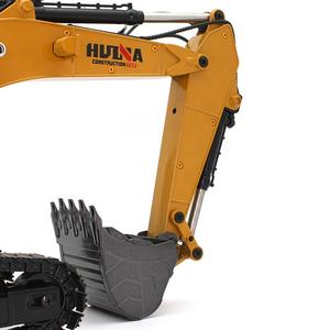 Комбинация Huina 1580 + 1582, лучшие бюджетные Игрушки для мальчиков, легированная металлическая машина, колесный погрузчик, грузовик с дистанционным управлением, экскаватор, игрушка, Радиоуправляемый экскаватор - Product Image 3