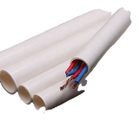 5 "4 pouces 110mm 125mm 140mm 160mm 280mm 315mm 450mm Sch40 tuyau souterrain en PVC U résistant aux UV pour le drainage et les eaux usées