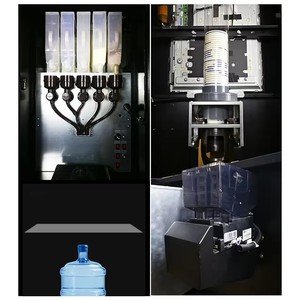 Máquina Expendedora Inteligente Comercial Totalmente Automática de Autoservicio con <span class=keywords><strong>Pago</strong></span> con Monedas y Tarjeta, para Té de Leche en Polvo Instantáneo, Café - Product Image 3