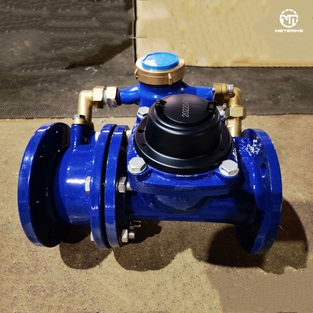 Lorawan Ultrasonic Smart Water Meter with Valve Control Bulk Size DN15 DN50 IP68 T30 T50