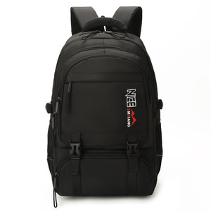 Nce Xixiang Laptop <b>Backpack</b> 15.6 Inch Large Capacity Business Travel Male Casual Shoulder Bag Solid Color - Product Image 5