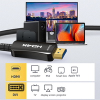 HDMI AOC 8K 60Hz 4K 120Hz Moniteur Projecteur Home Cinéma Disposition Haute Définition micro HDMI 2.1 AOC Câble Fibre Optique