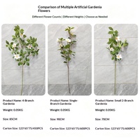 Bunga Gardenia Buatan Tiruan - Gaya Instagram Nordik Produsen Langsung Grosir untuk Ruang Tamu Dalam Ruangan dan Pintu Masuk