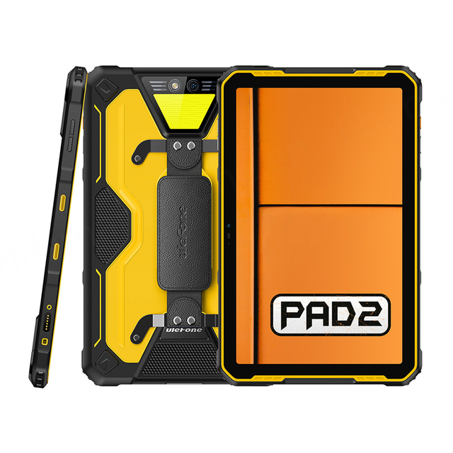 Ulefone Armor Pad 2 Rugged Tablet 11inch 2K 18600 MAh IP68/IP69K Android 13 NFC GPS 4G Tablet 8GB +256GB LED Camping Light
